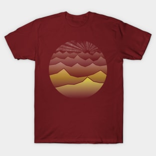 Transparent Mountains T-Shirt